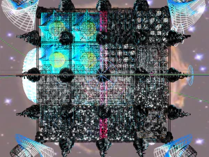 spacecraft borg 3D Model