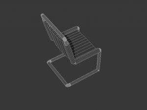 metal chair 3D-Modell