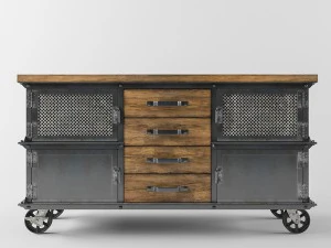 grande consolle Ellis Modello 3D