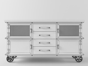 large ellis console 3D Model