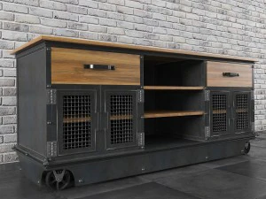 Carro merci chiuso Ellis Console e53 Modello 3D