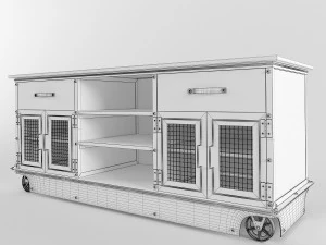 boxcar ellis console e53 3D Model