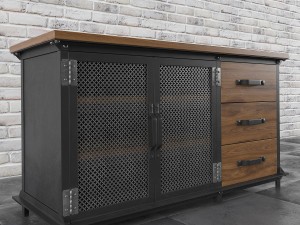 ellis console with drawers 3D Model