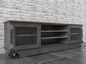 console ellis per vagone merci lungo Modello 3D