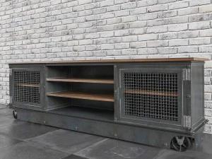 long boxcar ellis console 3D Model