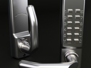 digital door lock Modèle 3D