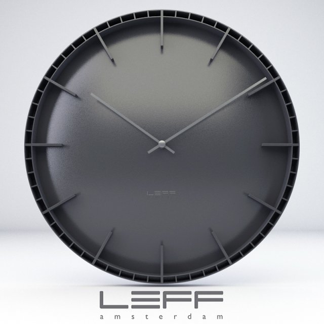 clock leff dome Modello 3D .c4d .max .obj .3ds .fbx .stl .blend 