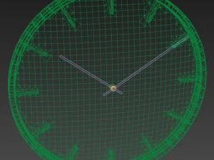 clock leff dome 3D Model