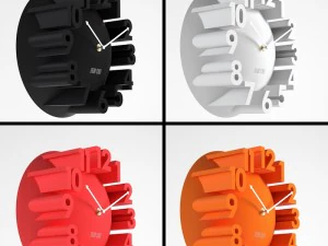 wall 3d clock 3D Model