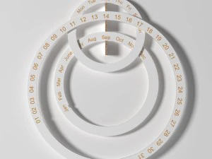 ewiger Ringkalender 3D Modell