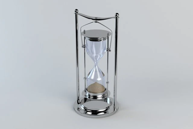 hourglass 3D Model .c4d .max .obj .3ds .fbx .stl .blend 