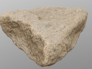 scanned stone 3D Model