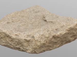 scanned stone 3D Model