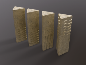 5th element stones 3D Модель