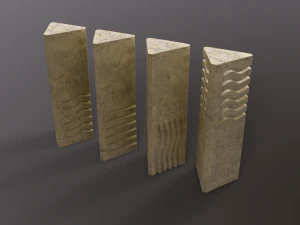 5th element stones 3D Model
