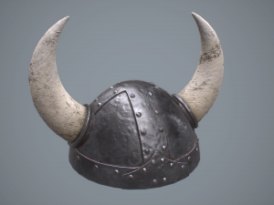 viking helmet Modèle 3D