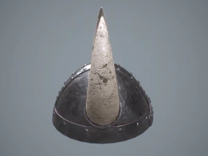 capacete viking Modelo 3D