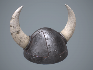viking helmet Modèle 3D