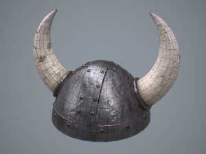viking helmet Modèle 3D