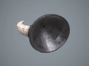 capacete viking Modelo 3D