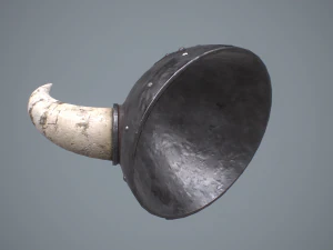 capacete viking Modelo 3D