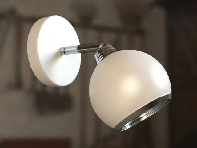 halogen modern lamp 3D Model .c4d .max .obj .3ds .fbx .stl .blend