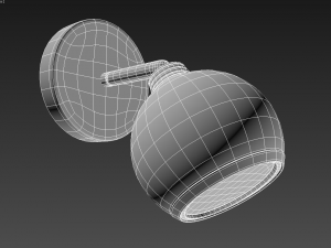 halogen modern lamp Modelo 3D