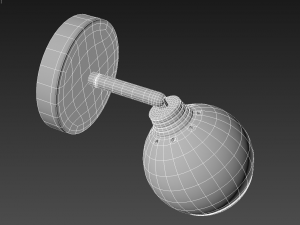 halogen modern lamp Modelo 3D