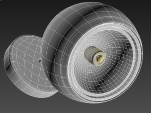 halogen modern lamp Modelo 3D