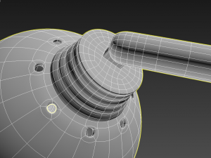 halogen modern lamp Modelo 3D