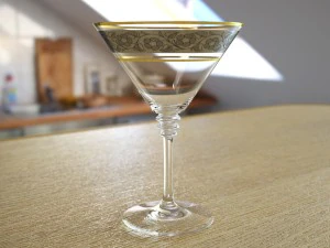 şarap kadehi seti 3D Model