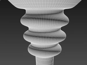şarap kadehi seti 3D Model