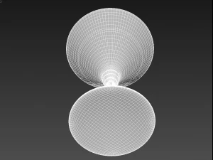 şarap kadehi seti 3D Model