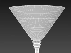 şarap kadehi seti 3D Model