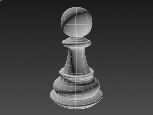 real chess Modello 3D
