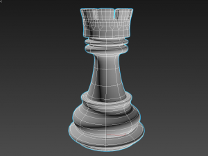 real chess Modello 3D