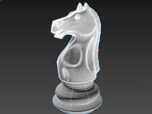 real chess Modello 3D