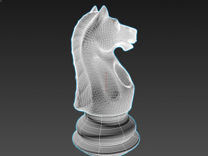 real chess Modello 3D