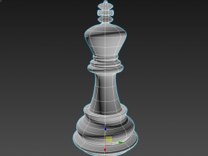 real chess Modello 3D