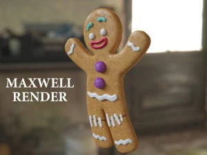 gingerbread man 3D Model