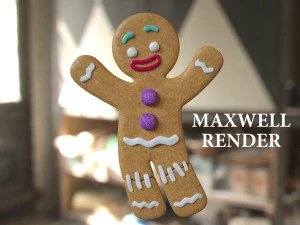 gingerbread man 3D Model