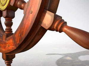 ships helm 3D Model