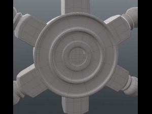 ships helm 3D Модель