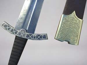 slavian sword lowpoly 3D Model