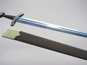 slavian sword lowpoly 3D Model
