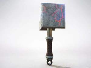 망치 대표성 3D 모델