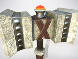 망치 대표성 3D 모델