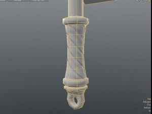 망치 대표성 3D 모델