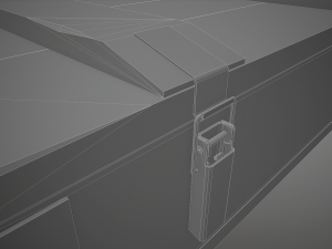 grenade box lowpoly Modelo 3D