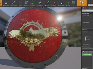 shield lowpoly 3D Model